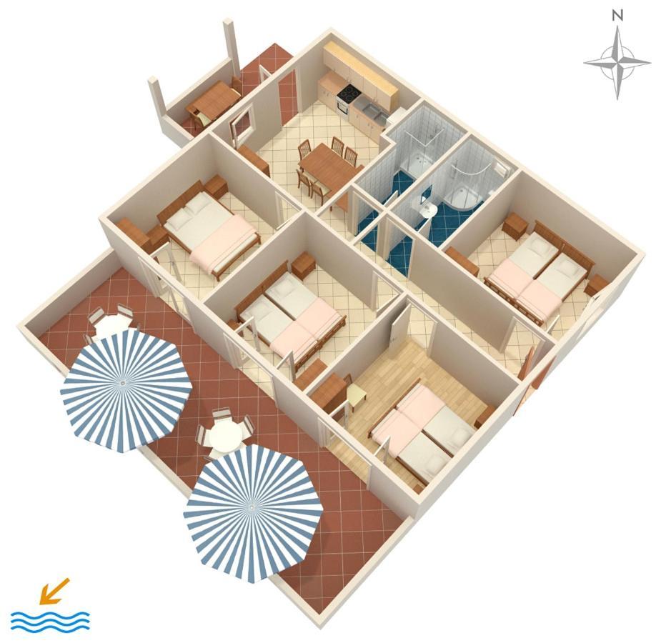 Seaside Secluded Apartments Cove Torac, Hvar - 575 Gdinj Екстериор снимка