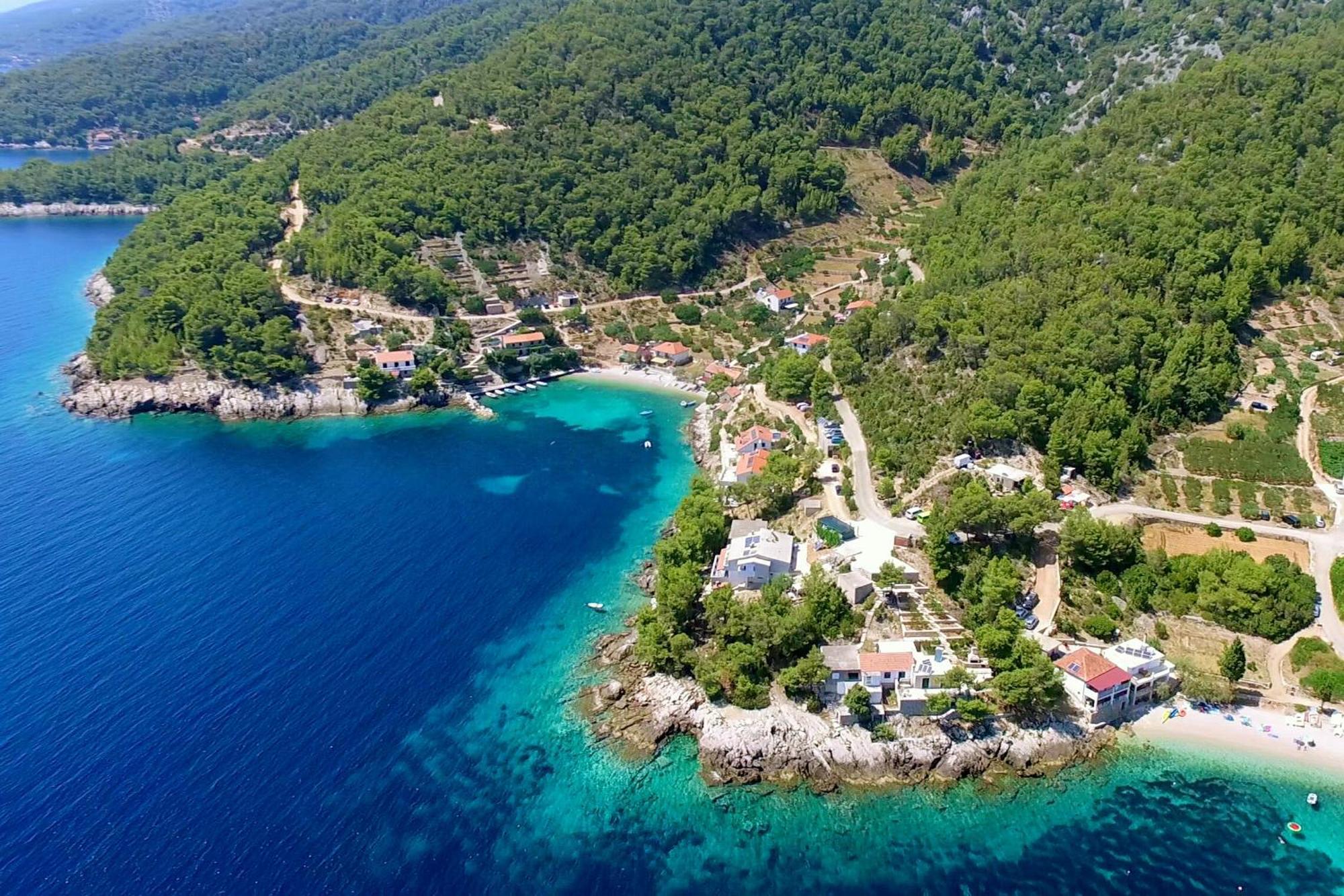 Seaside Secluded Apartments Cove Torac, Hvar - 575 Gdinj Екстериор снимка